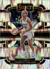 2024 Select WNBA Silver Flash Prizms #54 Courtney Williams - BSK