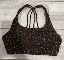 Spiritual Gangster Studio Dream Tech Bra S Leopard