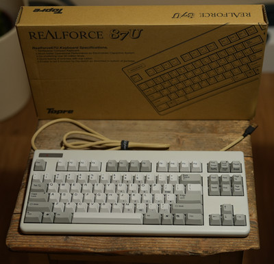 Realforce 87U | Topre 55Gr | Mechanische Tastatur | TKL | QWERTY