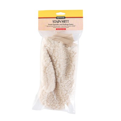 SYNTHETIC STAIN MITT-Beizhandschuh   Für Minwax Holzbeizen