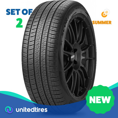 Set of (2) New P 255/45R19 Pirelli Scorpion Zero All Season Plus 3 104Y