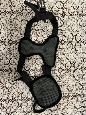 PetSafe  SMALL Easy Sport Padded Dog Harness Blue Brocade Diamond Pattern Handle