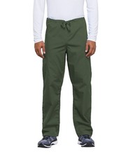 Scrubs Cherokee Workwear Men's Drawstring Cargo Pant Tall 4100T OLVW Olive