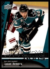 2009-10 Upper Deck Young Guns Jason Demers Rookie San Jose Sharks #215