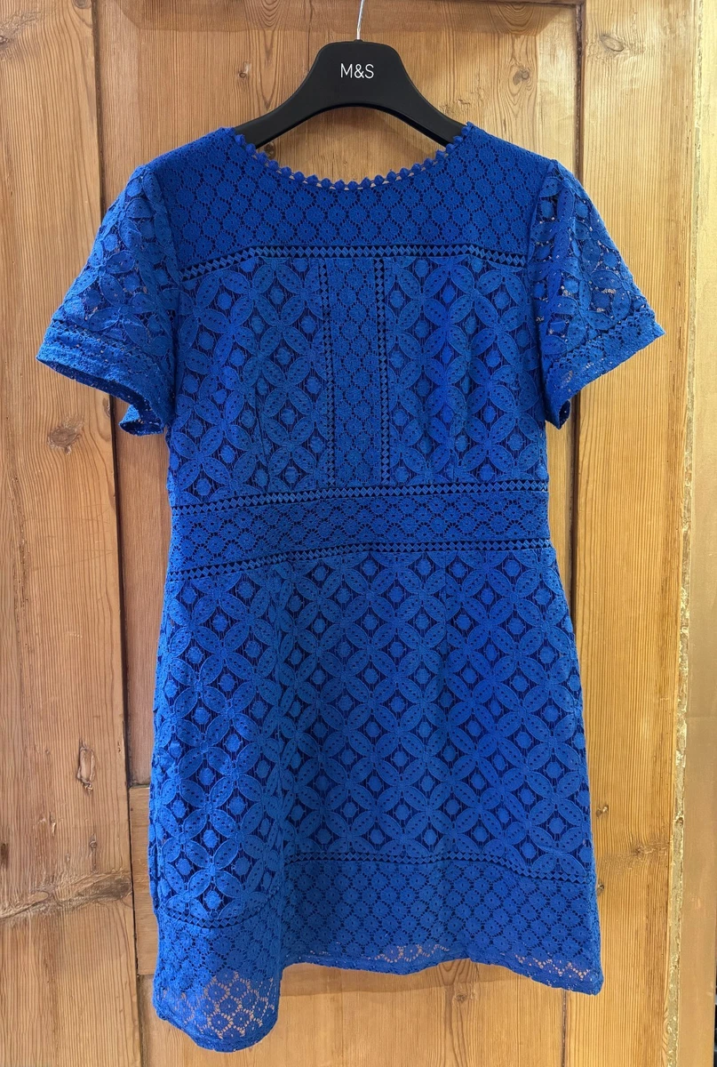 chinese dress ladies Barely There Lace Dress Blue main image 0