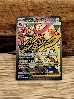 Pokemon Mega-Zapplarang EX  266/217 Erhabene Helden Deutsch NM 