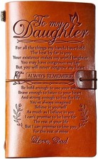 Gift for Daughter-To My Daughter Xmas Graduation Birthday Gift from Dad Father