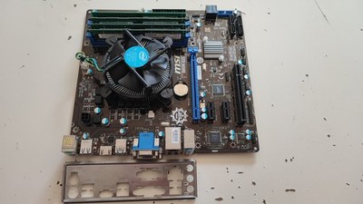 MSI B85M-E45 + i7 4770 4x3,9GHz + 32GB DDR3 1333MHz - 100% OK