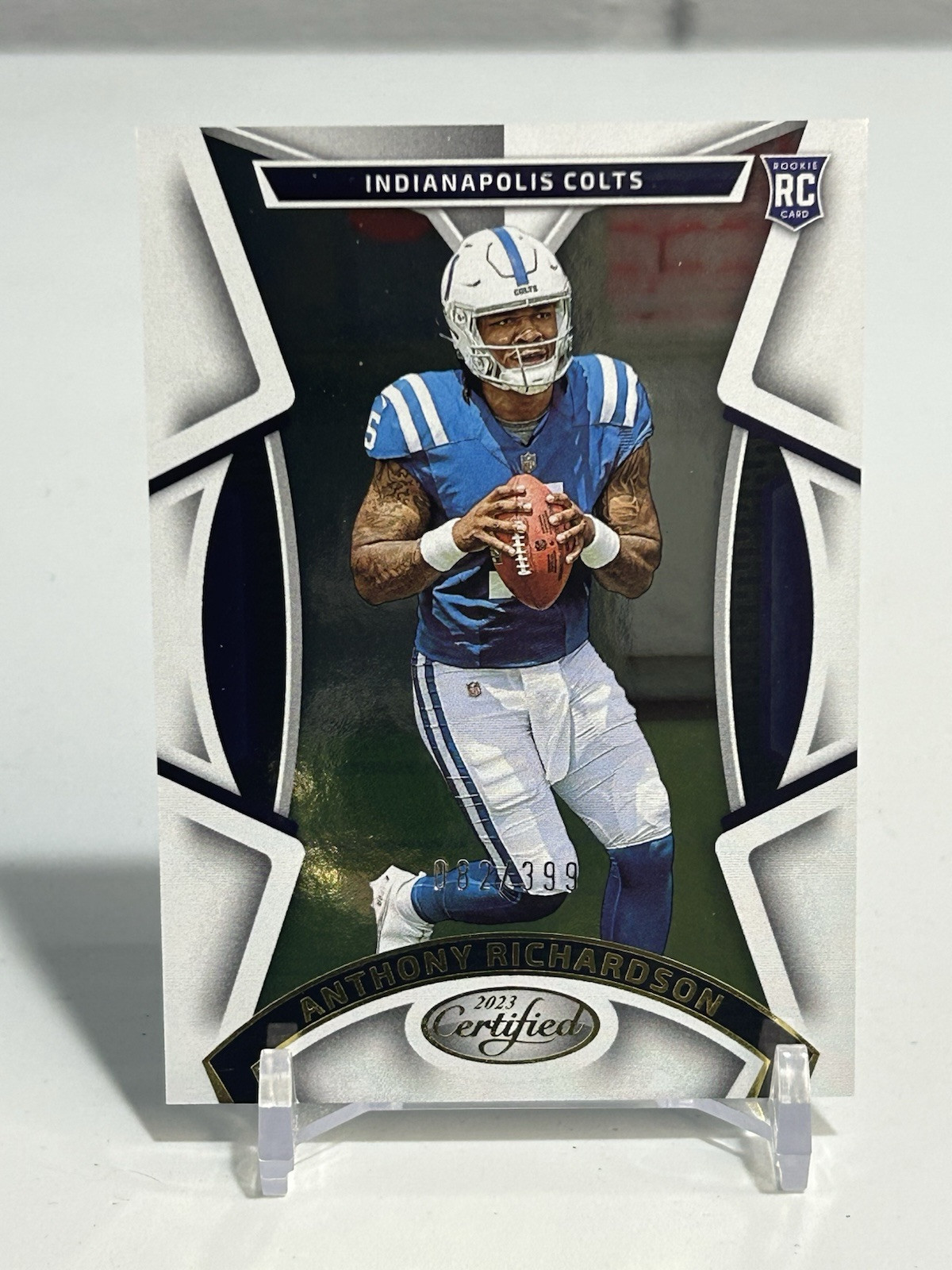 Anthony Richardson 2023 Panini Certified Rookie Card 82/399