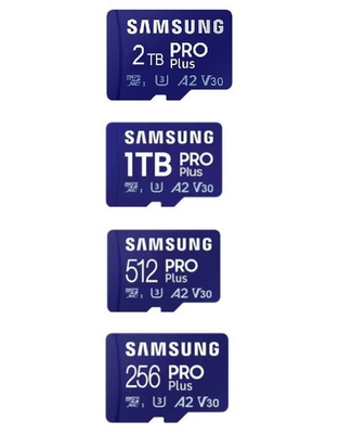 #ad Samsung Pro Plus 256GB 512GB 1TB 2TB Micro SD SDXC A2 V30 U3 4K UHD Memory Card $129.99