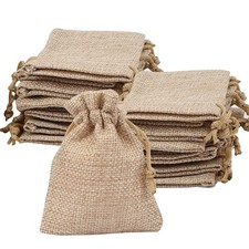 Bolsas de arpillera con cord n, bolsas regalo, bolsitas para joyas, sacos bodas