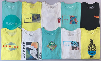 NEW Men's Hurley Everyday Washed Cotton Short Sleeve T-Shirt