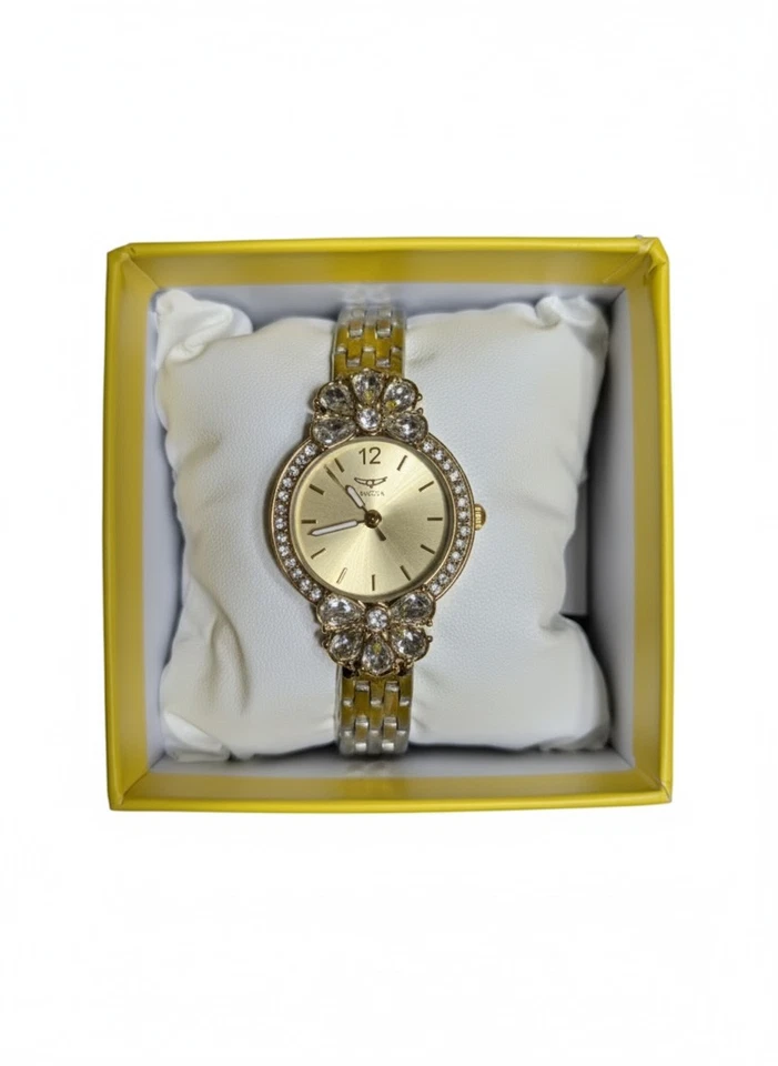 Reloj para mujer Invicta Wildflower - 30 mm, plateado, oro rosa Foto 2 de 3