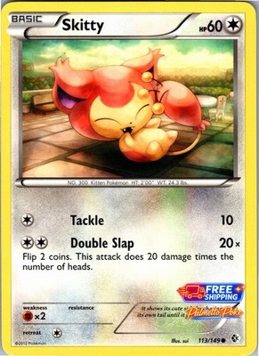 Skitty 113/149 Common Boundaries Crossed Pokemon NM/LP