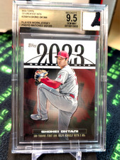 2024 Topps Greatest Hits #23GH-14 Shohei Ohtani BGS 9.5 Player Worn Jersey Relic