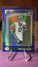 2024 Panini Donruss Optic - Rated Rookie Braelon Allen #211 Blue Hyper Prizm...