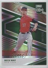 2020 Panini Elite Extra Edition Aspirations Green 286/499 Beck Way #136 0i4k