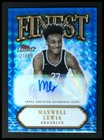 2024 Topps Finest Basketball Blue X-Fractor Maxwell Lewis #FA-ML