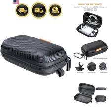 Hard EVA Case Earphone Storage Box Small Zipper Pouch for Earbuds USB Keys