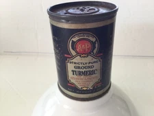 Vintage A & P Ground Turmeric Tin The Great Atlantic & Pacific Tea Company NY