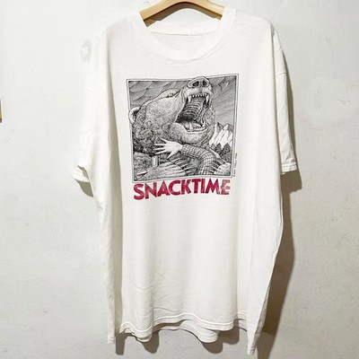 Vintage 1988 Ray Troll ''Snacktime'' T-Shirt Bear Graphic Tee