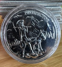Hayleybug, Prospector, 2oz .999 Fine Silver, Low Mintage #181 Of 500 105.00 per troy oz