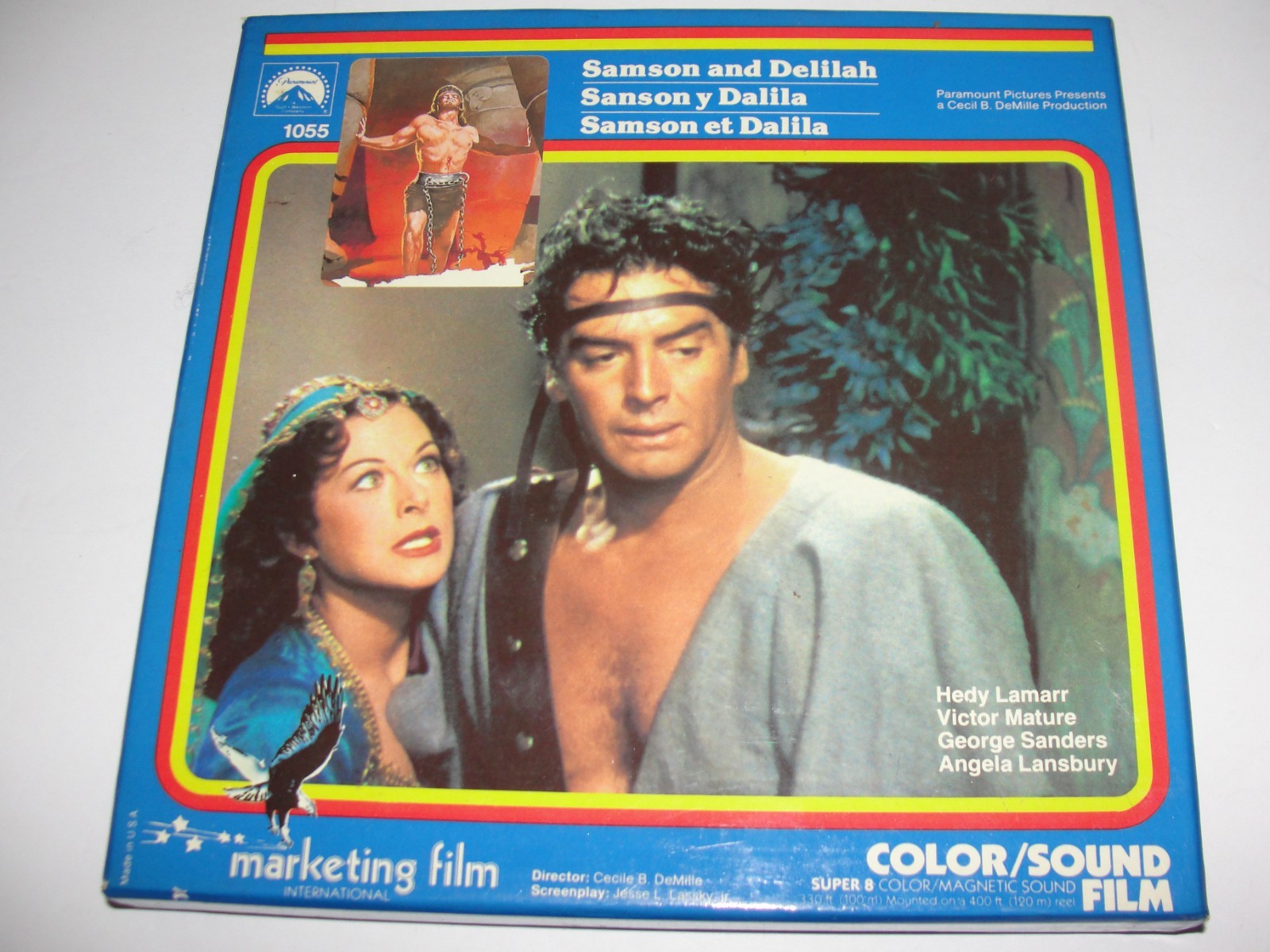 ( Samson And Delilah )  400'  Super 8  Color / Sound