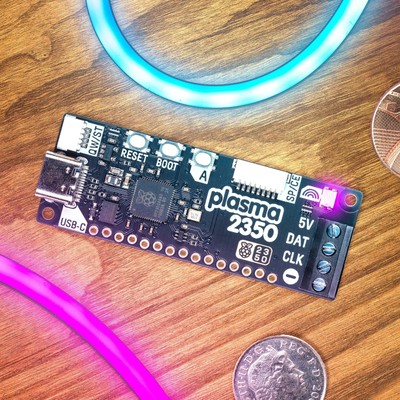 Pimoroni Plasma 2350 Board für adressierbare LEDs, RP2350A, 150MHz, 4MB QSPI