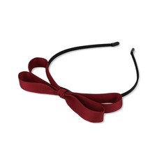 Red Headband with Bow Knotted Hairband Hair Accessories for Women Girls 1 PCS