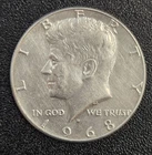 1968 Kennedy JFK Half Dollar Circulated 40% Silver