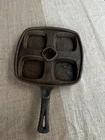 Wagner Cast-Iron Eggs Benedict Skillet Pattern Number 227730 Made In Usa