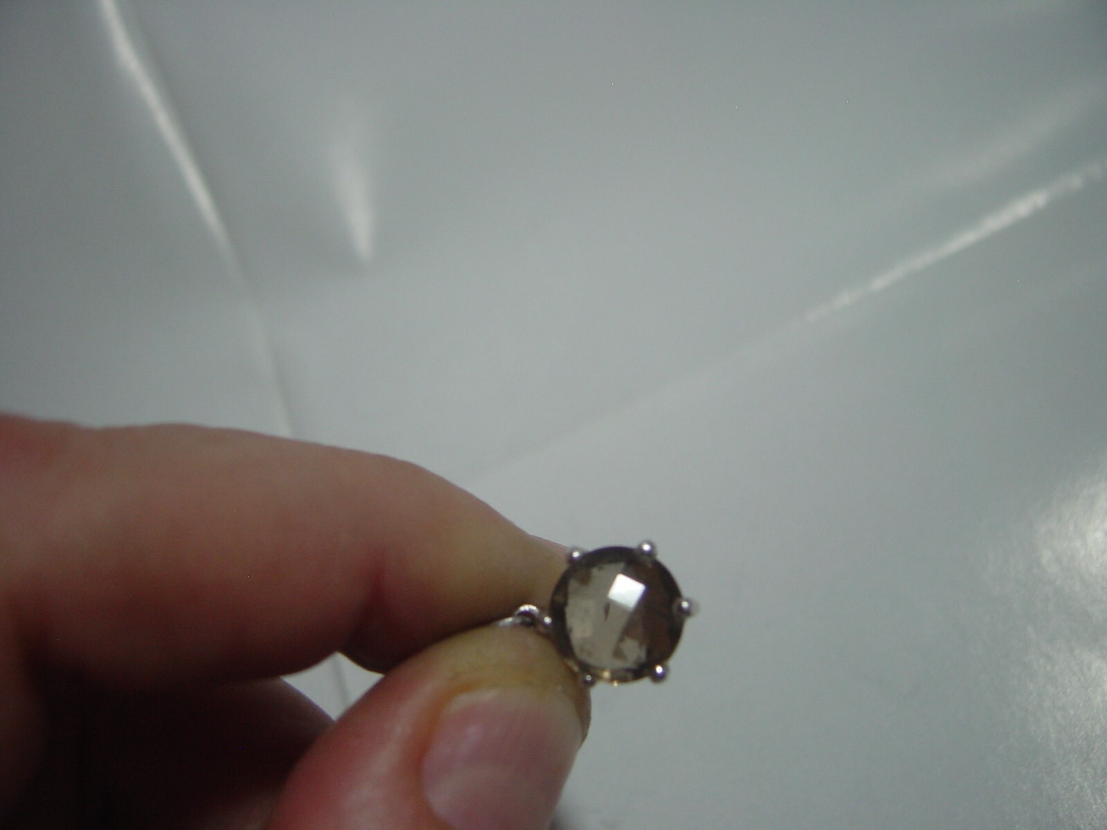 Solid Silver 16" figaro Chain & superb checkerboa… - image 13