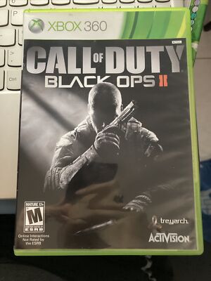 Call of Duty Black Ops 2(X-Box-360) 2012Disc,Booklet,Case Pre-Owned {CG-X,P-B1}