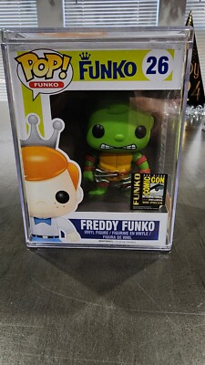 SDCC 2014 POP TMNT Ninja Turtles Raphael Freddy FUNKO FUNDAYS NIB POP! RARE!