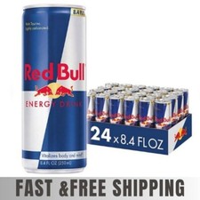 Red Bull Sugar Free 8.4oz. Energy Drink Pack of 24 FREASH