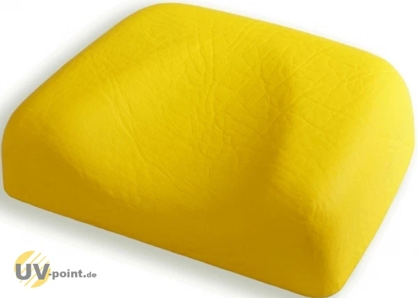 MARKENLOS SOLARIUM KOPFSTÜTZE bzw SONNENBANK NACKENSTÜTZE KOPFPOLSTER - gelb