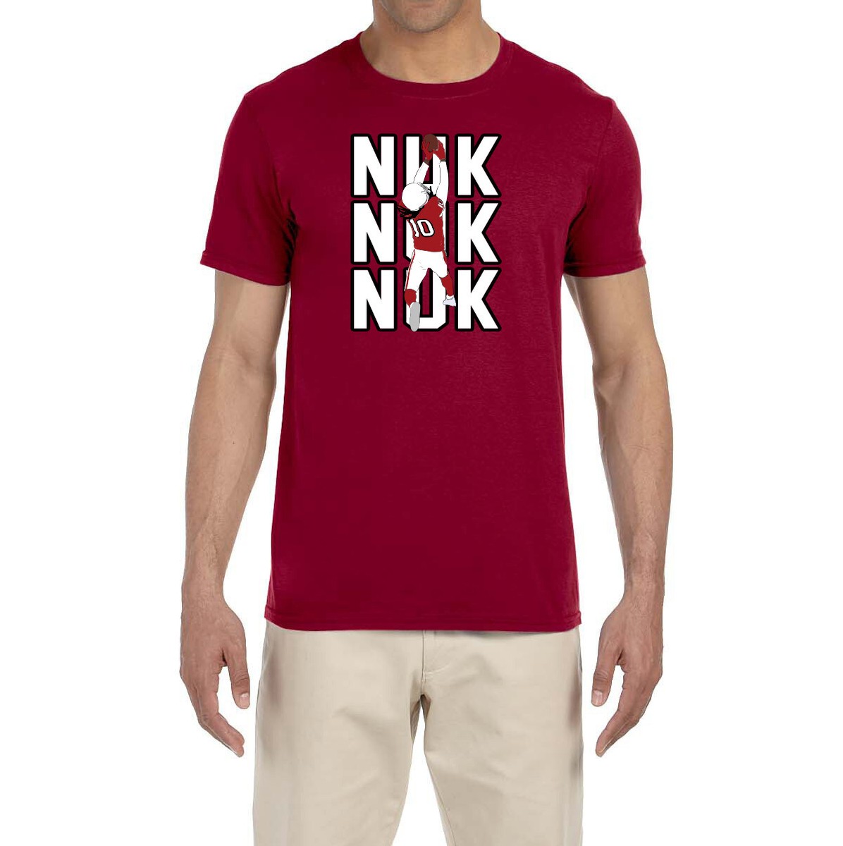 Arizona Cardinals DeAndre Hopkins Nuk Text Pic T-Shirt