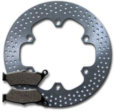 Honda Front Brake Disc Rotor + Pads FX 650 Vigor (1999-2003) SLR 650 (1997-1998)