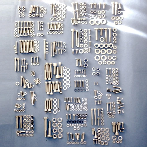 BMW R100RS 1986 to 1992 Complete Stainless Steel Bolt Kit - 761 pieces