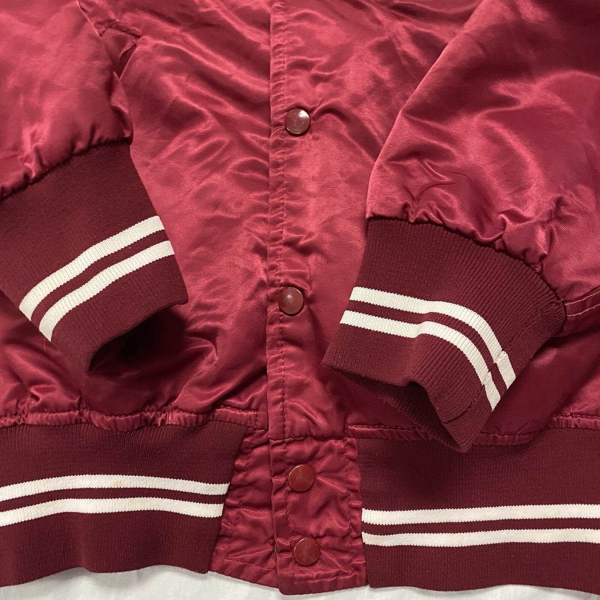 Vintage 80s Wilson Philadelphia Phillies Satin Bomber Jacket Vintage 80s Wilson Philadelphia Phillies Satin Bomber Jacket