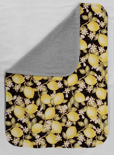 Lemon Blossoms Dish Drying Mat - Picture 2 of 5