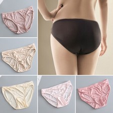 NEW Women Briefs Knickers Mulberry Silk Panties Ladies Breathable Underwear