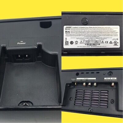 AS/IS Bose CineMate 1 SR Speaker Array Sound Bar Model AS/IS Bose CineMate 1 SR Speaker Array Sound Bar Model