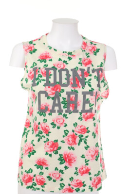 FB SISTER Top Statement Print S ivory mint