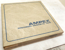 AMPEX 407 10.5" METAL REEL WITH TAPE - ORIGINAL BOX - PRE-RECORDED