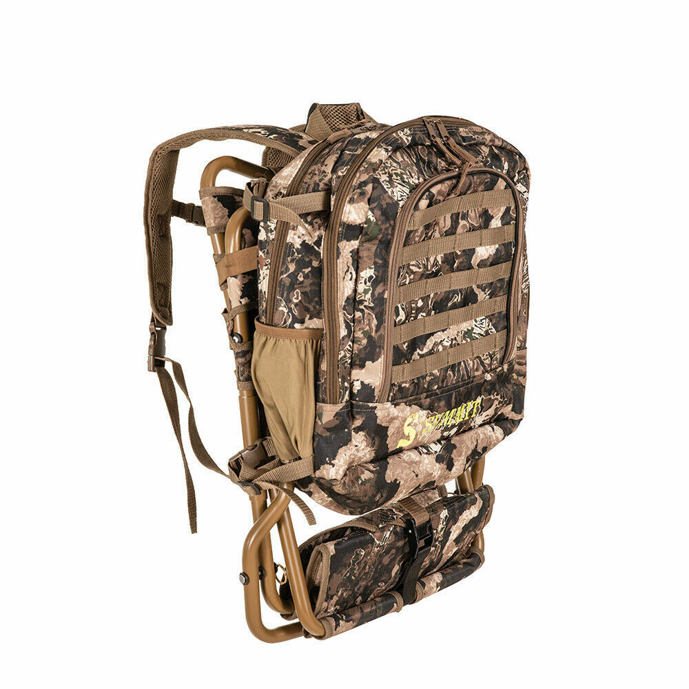 Summit Treestands Lightweight Hunting Compact Chairpack 2.5, Veil Whitetail