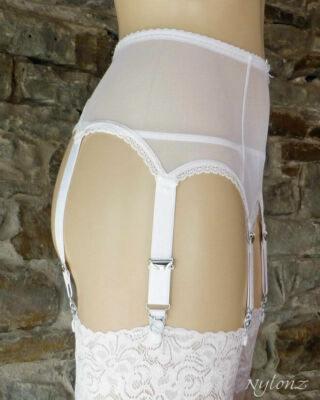 50s garter belt Deadstock 1950s Vintage Garter Belt Girdle Size XS 24'' Waist Cincher Open  Bottom main image 0