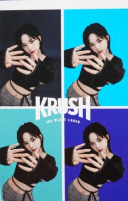 AESPA KARINA POSTCARD Crush on KRUSH POPUP MD in seoul | eBay