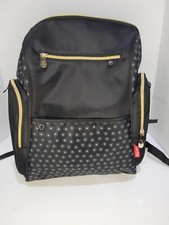 Mochila Fisher Price Gemma con cambiador dispensador de pañales bolsa para bebé