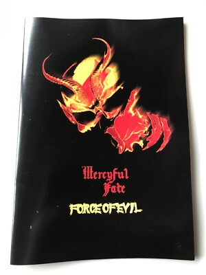 MERCYFUL FATE Force of evil Fanzine/Mag full colour MINT A4 many many photos